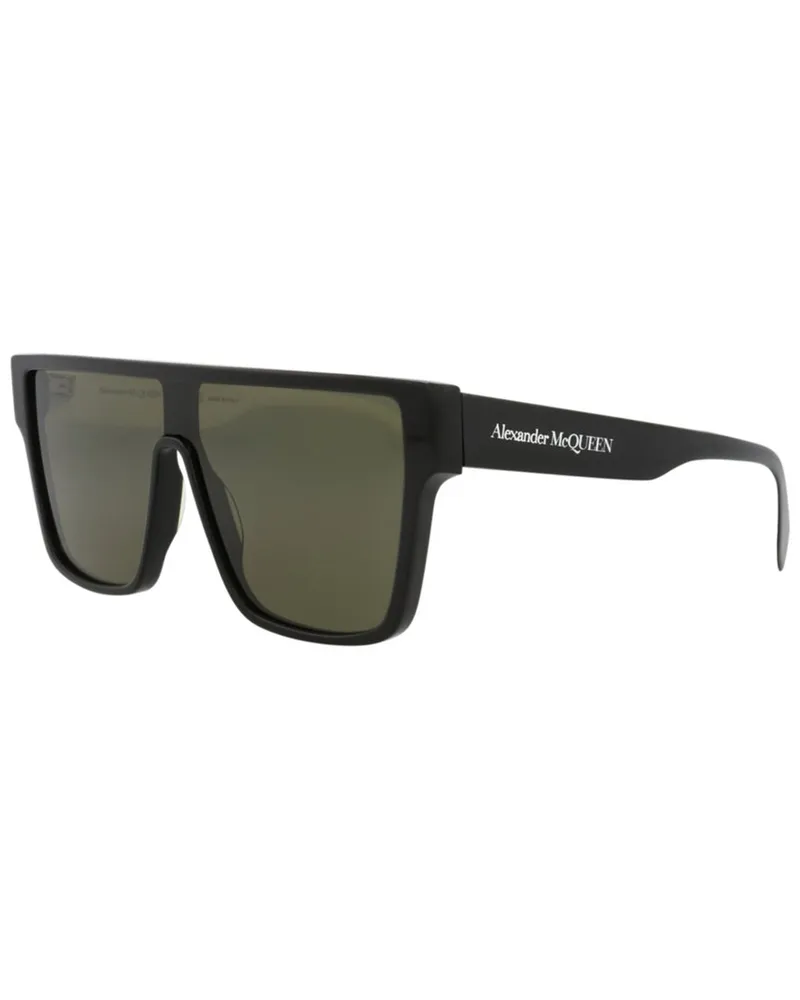 Alexander McQueen Men's AM0354S 99mm Sunglasses Black
