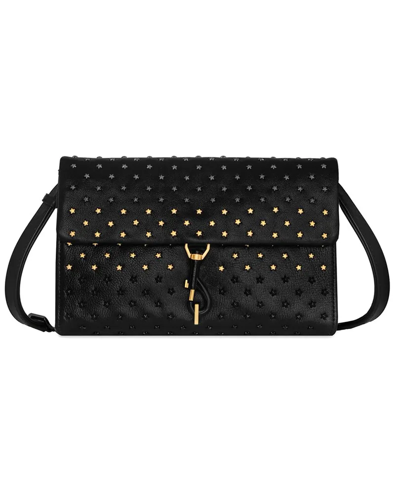 Rebecca Minkoff Ombre Stars Edie Medium Leather Crossbody Black