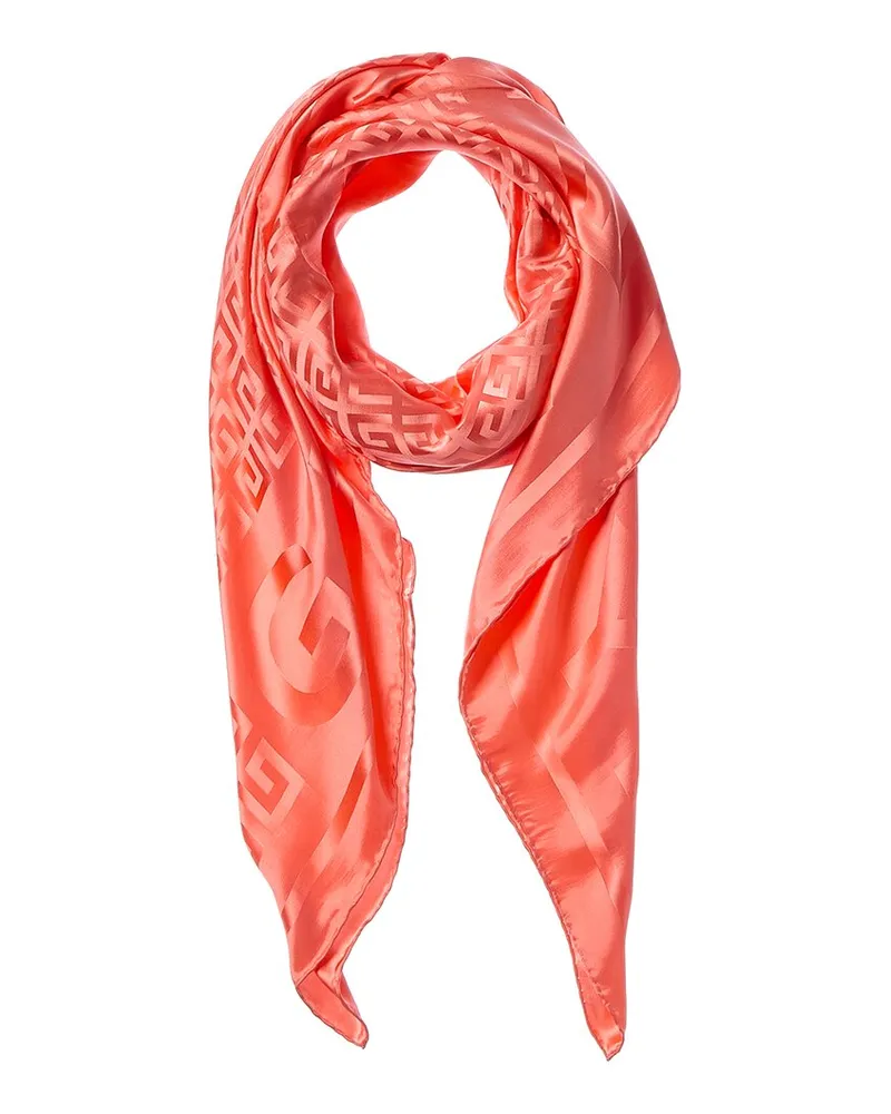 Givenchy Silk Scarf Pink