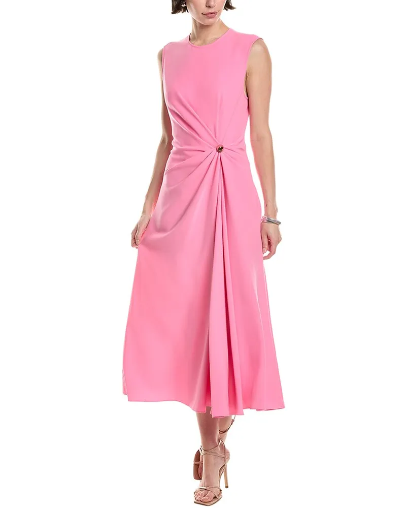Lela Rose Midi Dress Pink