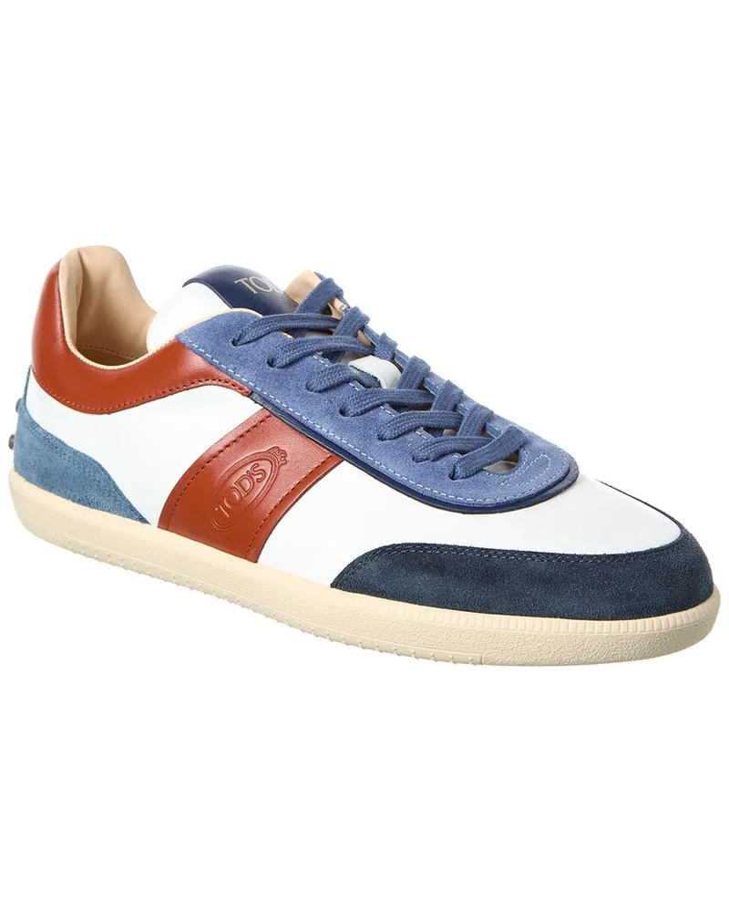 TOD'S TOD’s Leather & Suede Sneaker Blue
