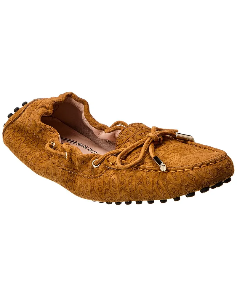 TOD'S TOD’s Alber Elbaz Suede Loafer Brown