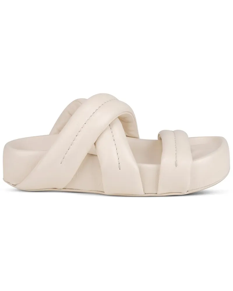 Attilio Giusti Leombruni Jane Leather Slide Nocolor