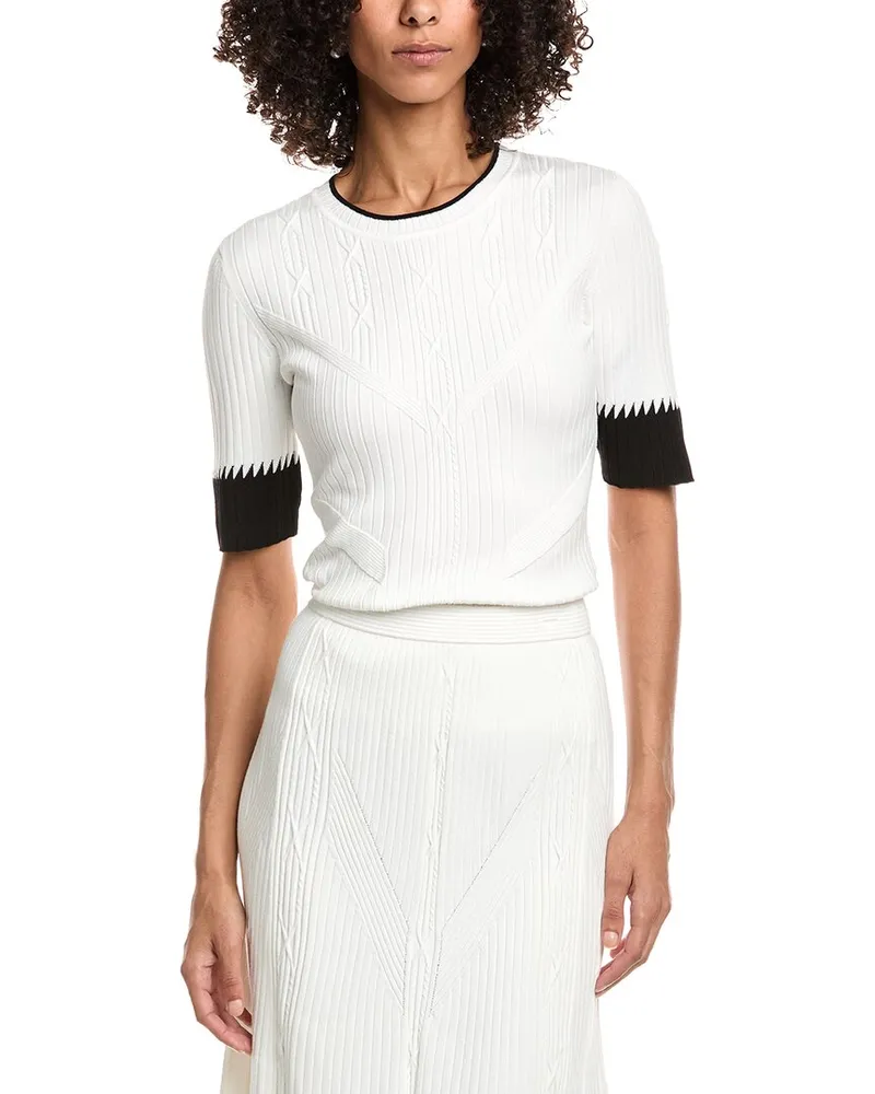 Diane von Furstenberg Medora Sweater White