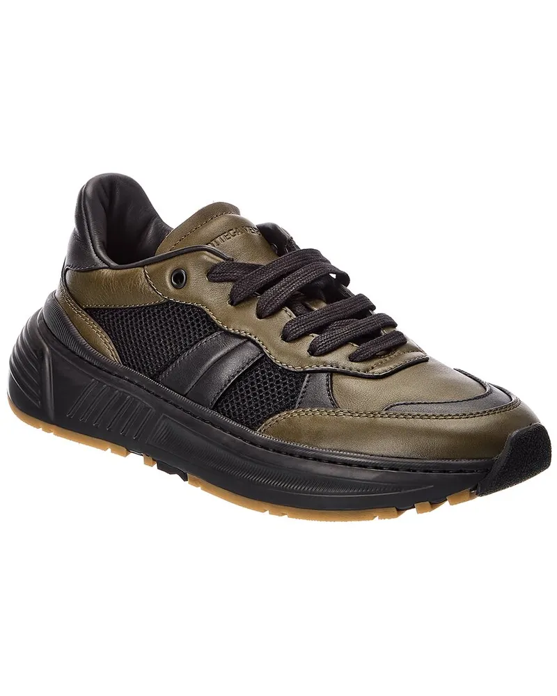 Bottega Veneta Leather Sneaker Black