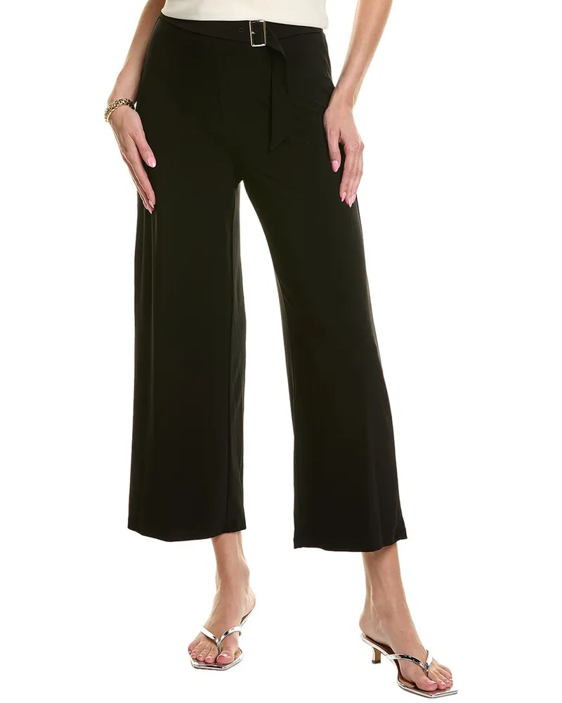 Anne Klein Belted Waist Pant Black