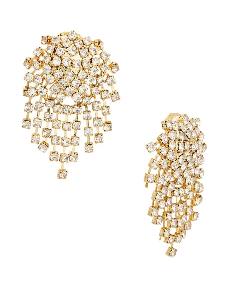 Kenneth Jay Lane Plated Cluster Earrings Nocolor