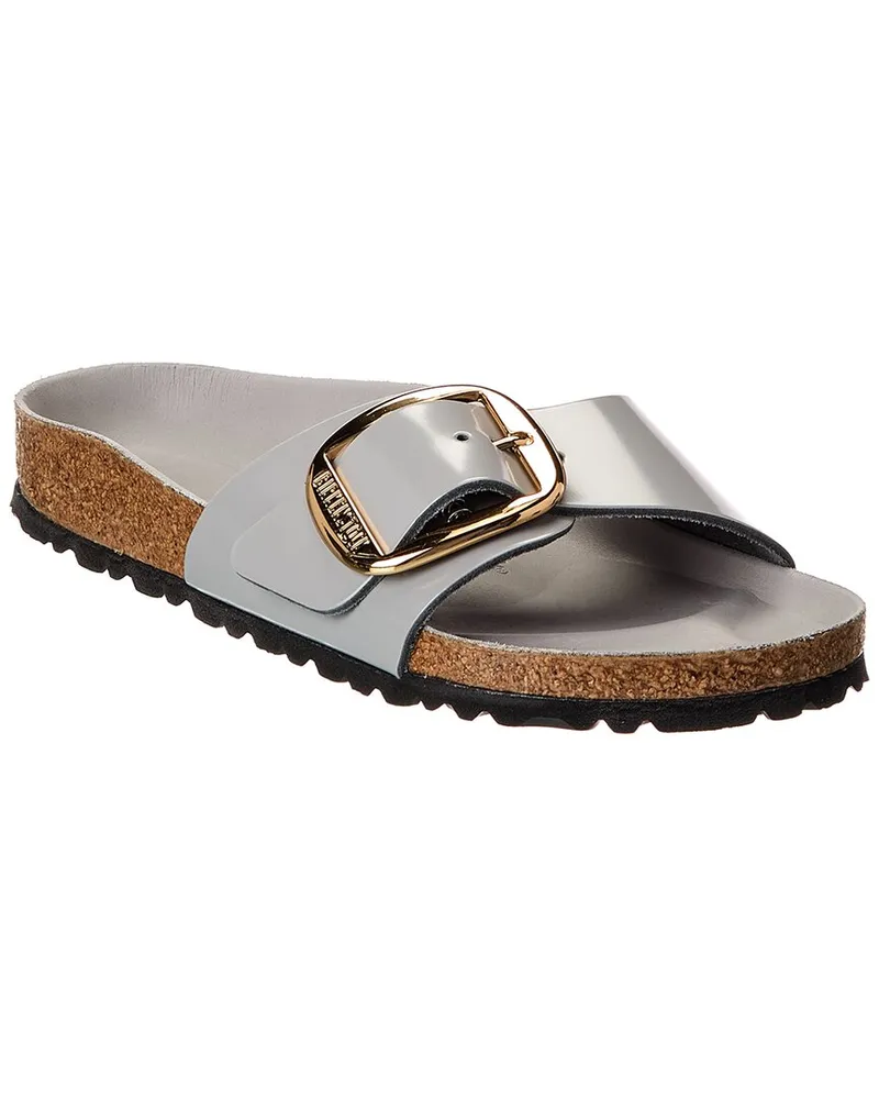 Birkenstock Madrid Narrow Big Buckle Patent Sandal Nocolor