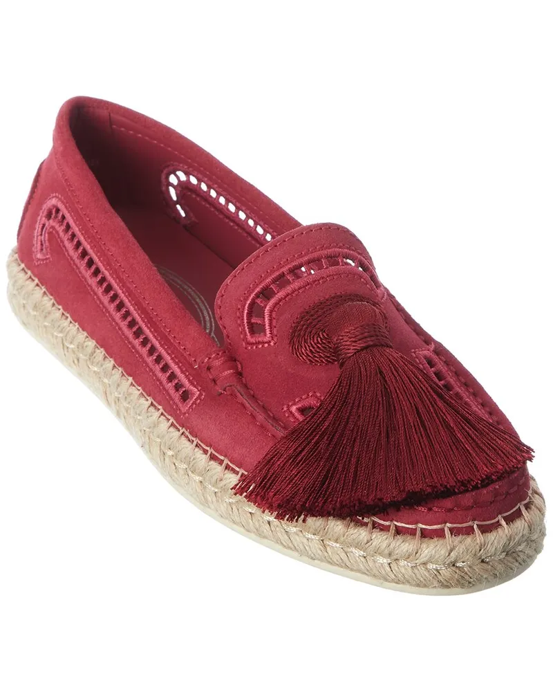 TOD'S TOD’s Tassel Suede Loafer Pink
