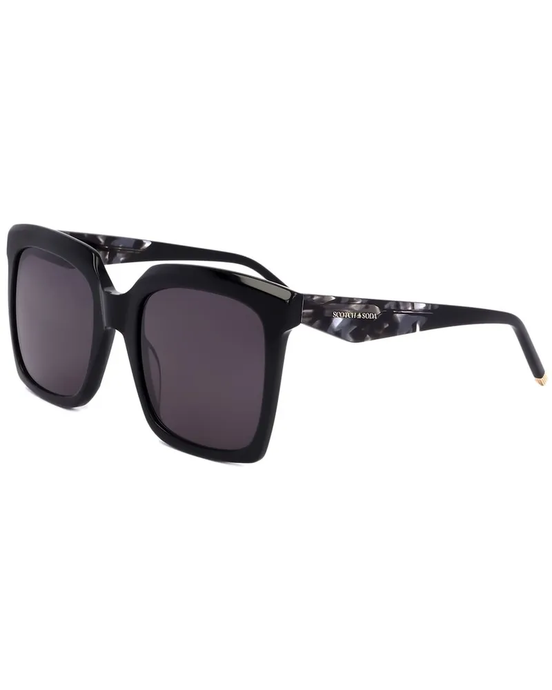 Scotch&Soda Women's 54mm Sunglasses Black