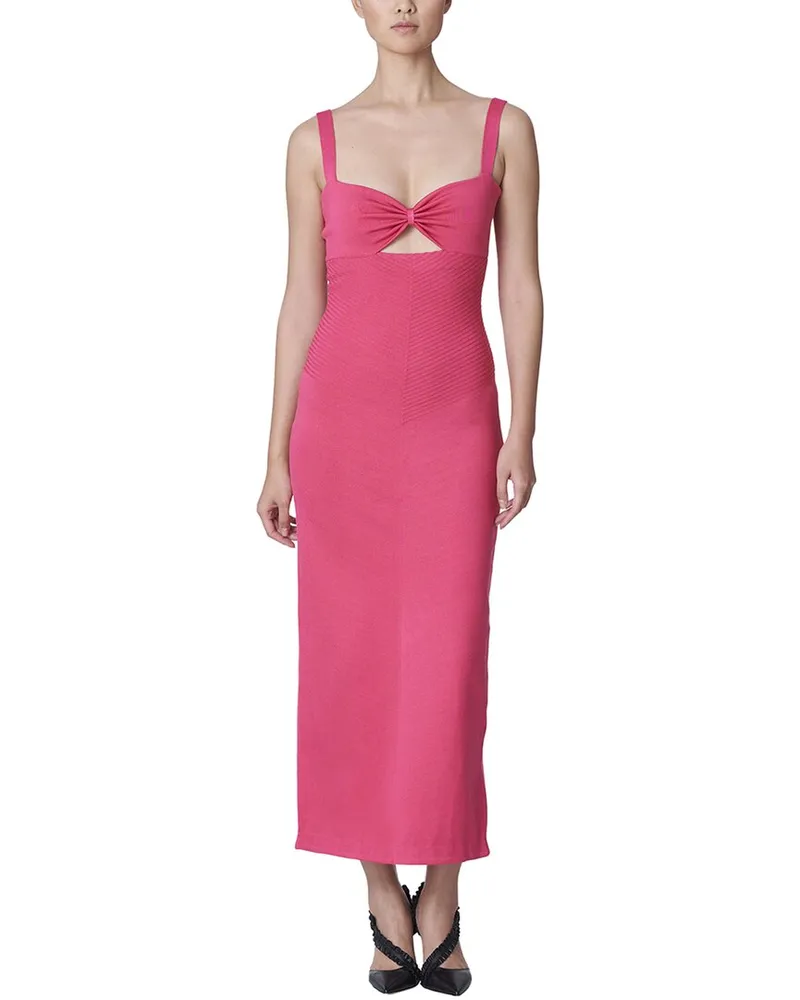 Carolina Herrera New York Sweetheart Silk-Blend Dress Nocolor
