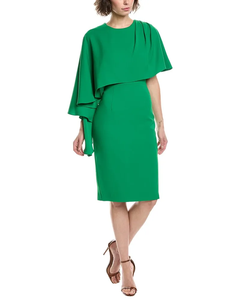 Black Halo Rayna Sheath Dress Green