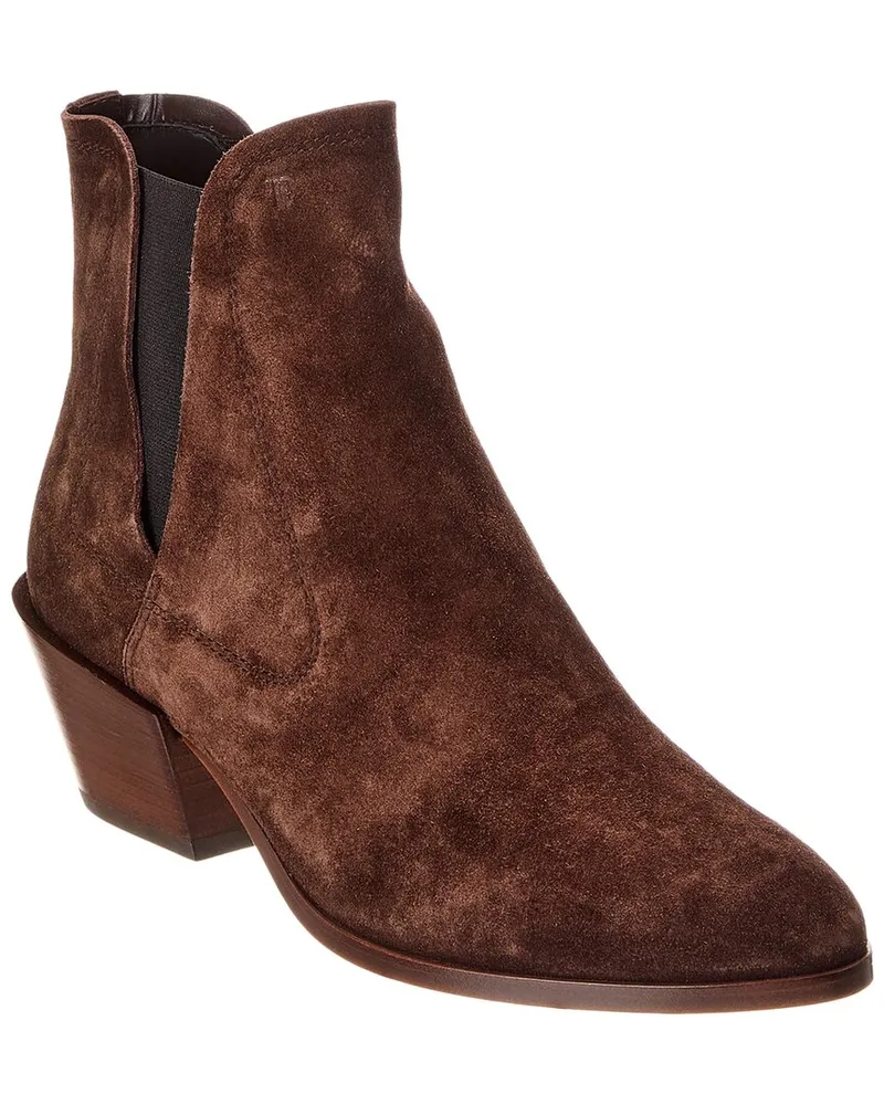 TOD'S TOD’s Suede Bootie Brown