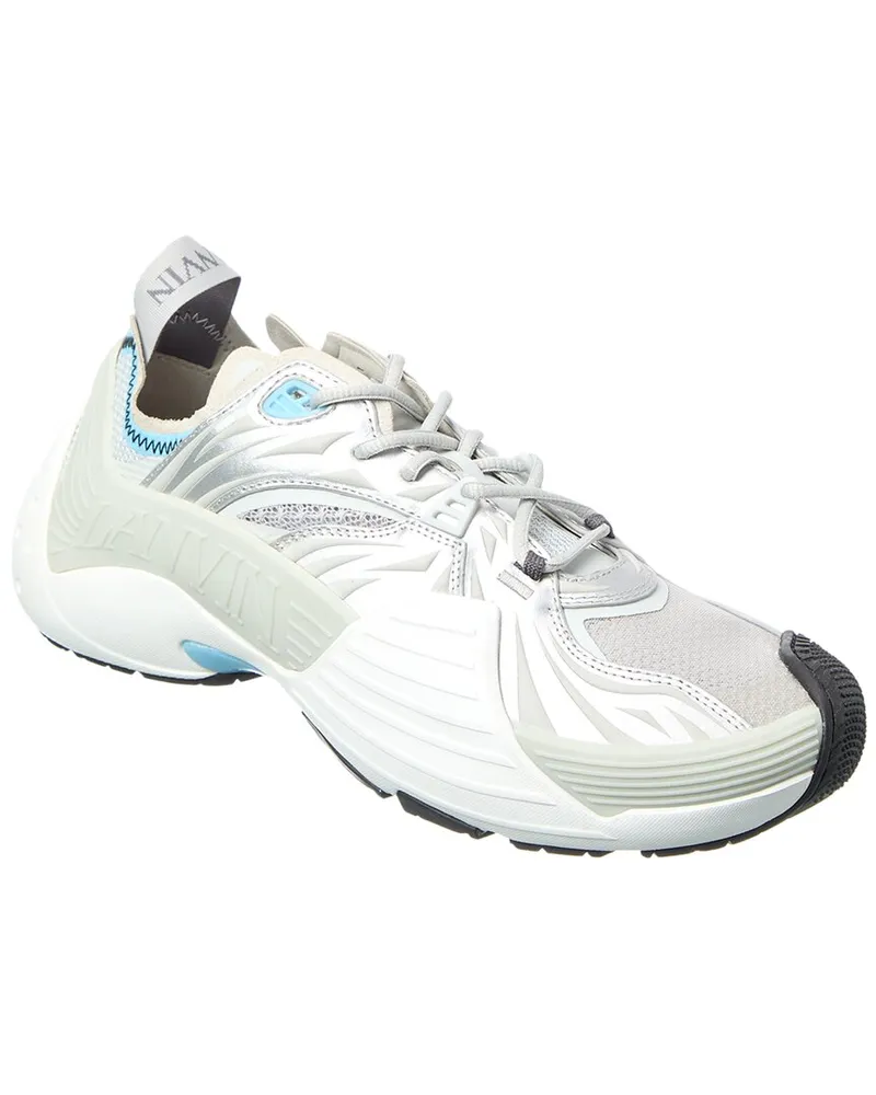Lanvin Flash-X Sneaker Silver
