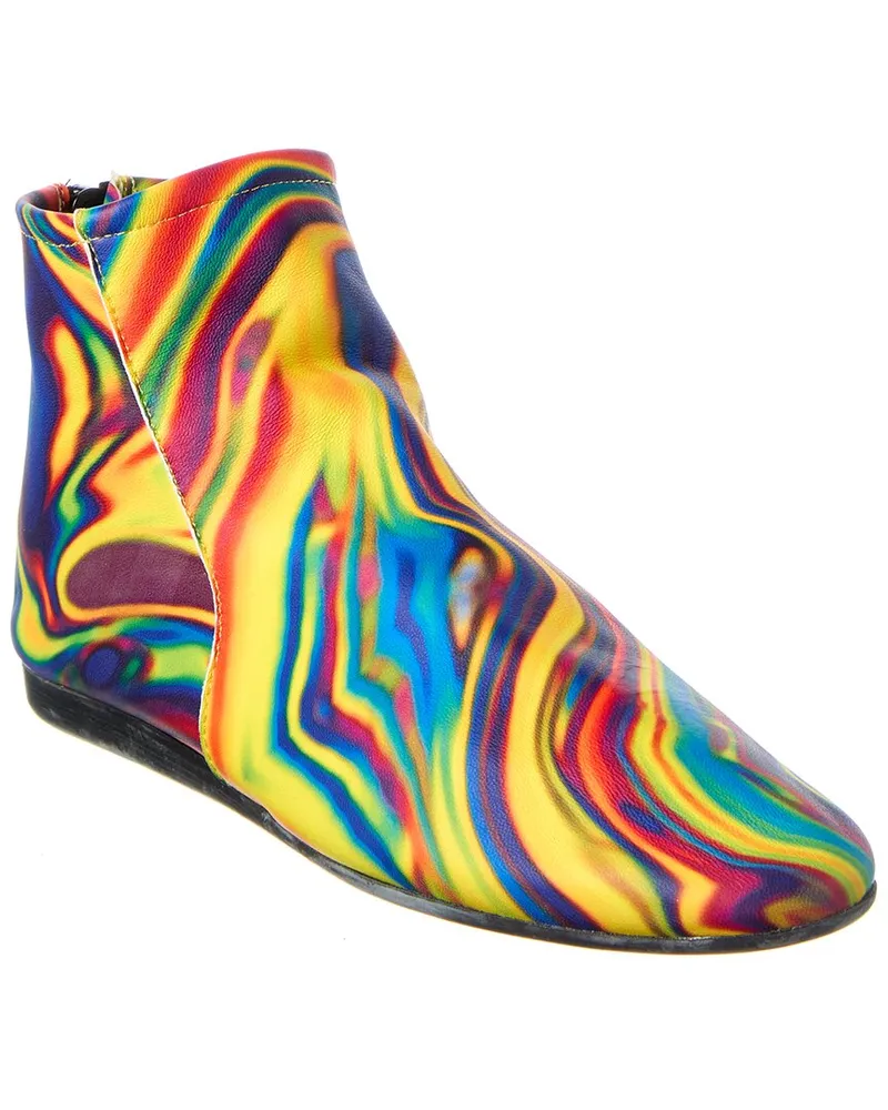 Arche Liloza Leather Bootie Yellow