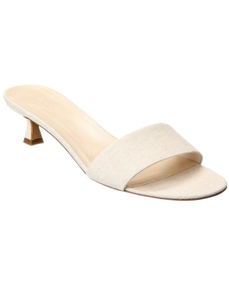 The Row Canvas Sandal White