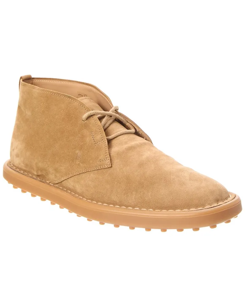 TOD'S TOD’s Suede Sneaker Beige