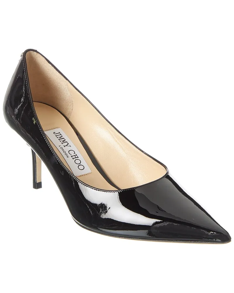 Jimmy Choo Love 65 Patent Pump Black