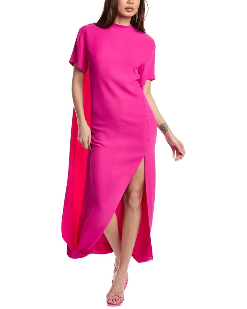 Valentino Garavani Maxi Abiot Dress Pink