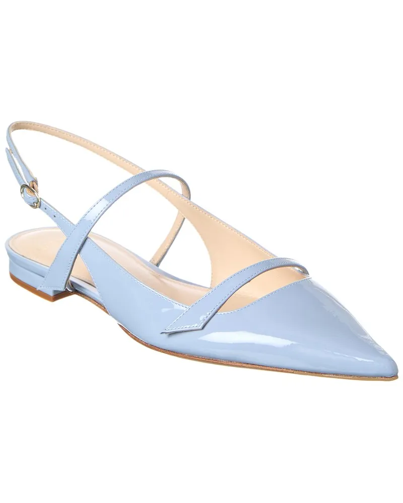 Alexandre Birman Tita Patent Slingback Flat Blue