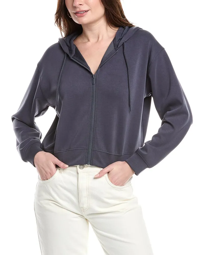 Splendid Tammy Scuba Hoodie Blue