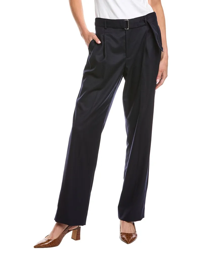 Officine Generale Officine Generale Marilou Wool Pant Blue