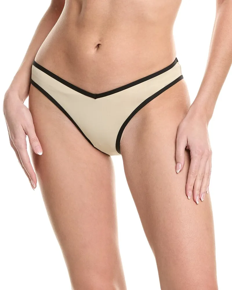 WeWoreWhat Delilah Bikini Bottom Beige