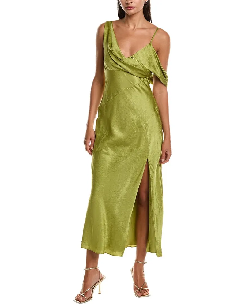 NICHOLAS Finley Midi Dress Green