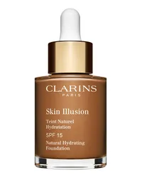 Clarins 1oz 1185 Chocolate Skin Illusion Natural Hydrating Foundation Nocolor