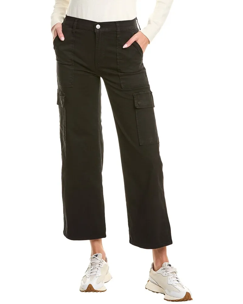 HUDSON Jeans Rosalie Wide Cargo Pant Black