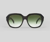 Viereckige Sonnenbrille