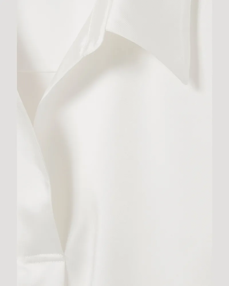 Claudie Pierlot Klassische fließende Bluse Weiß