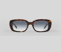 Rechteckige Sonnenbrille