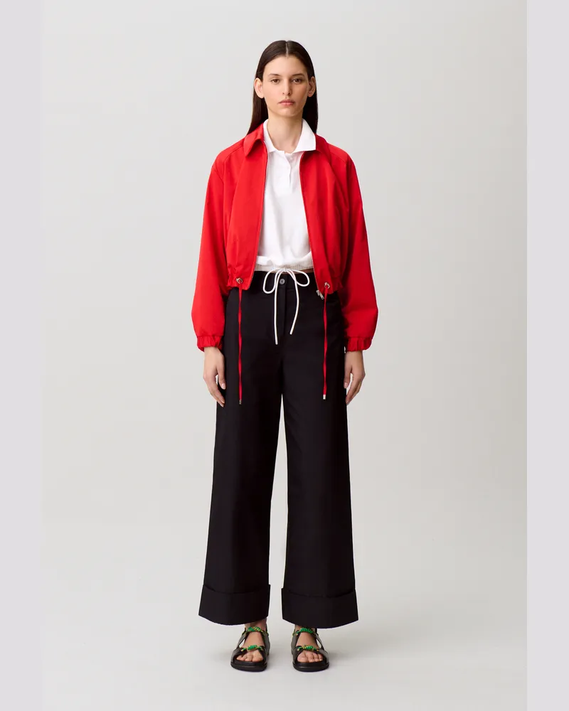 Claudie Pierlot Weite Hose Marine