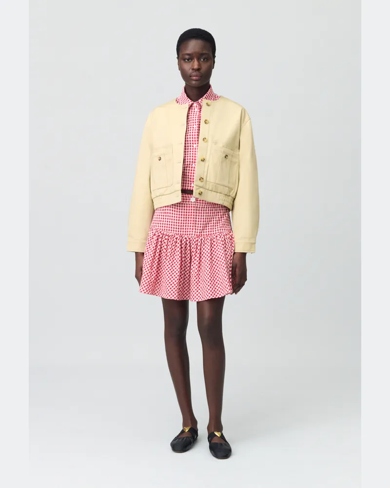 Claudie Pierlot Kurze Jacke Hell