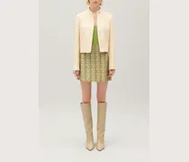 Bikerjacke Hellbeige