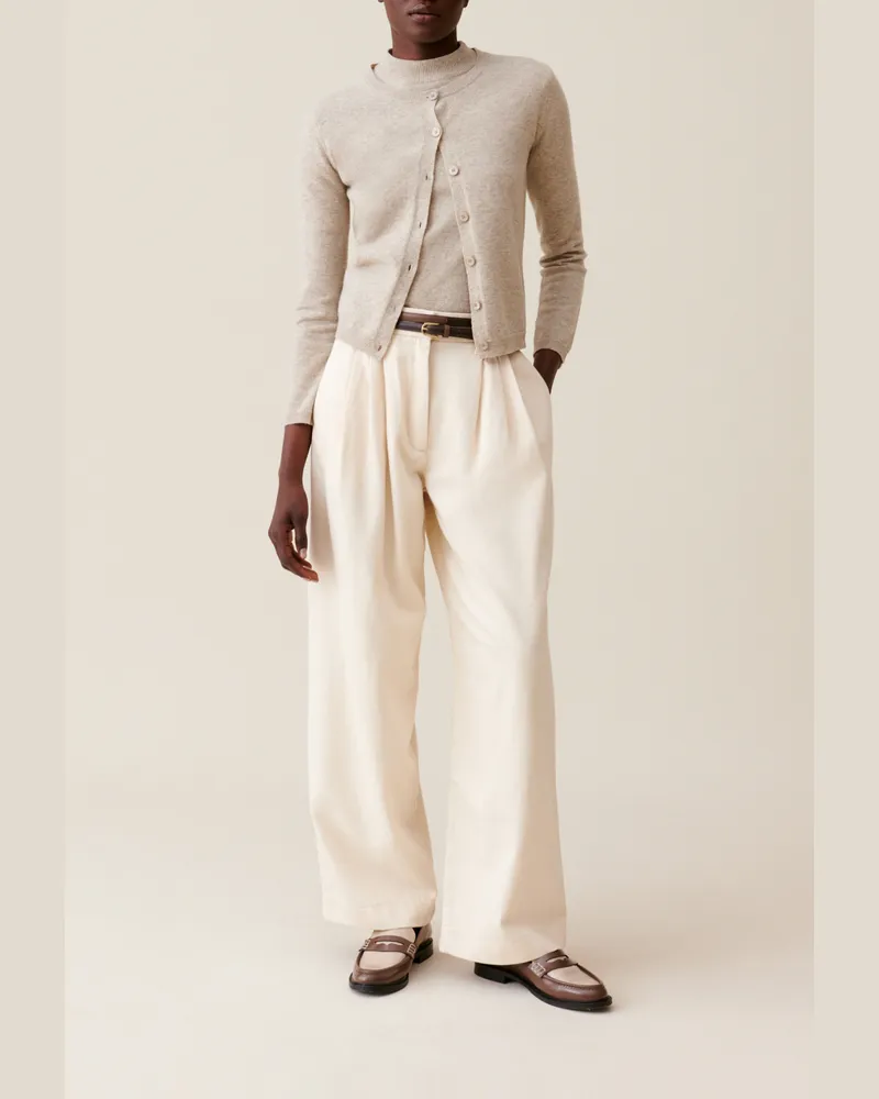 Claudie Pierlot Weit geschnittene Jeans Hell