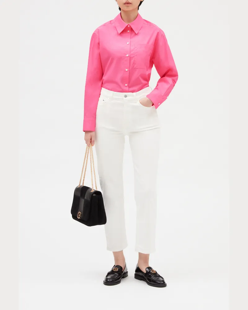 Claudie Pierlot Baumwollhemd Bubble