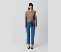 Jeans Toto slim 7/8 blau verwaschen