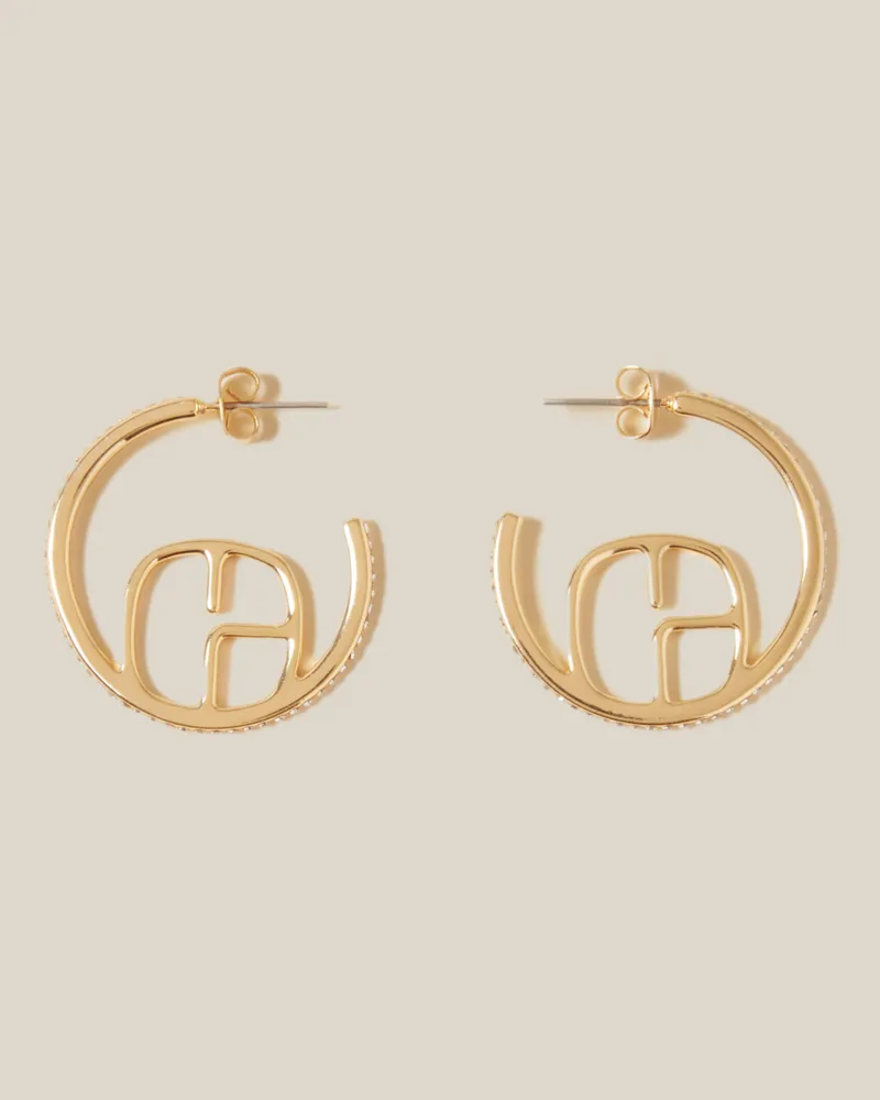 Claudie Pierlot Goldfarbene CP-Mono-Creole Gold