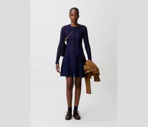 Kurzes Strick-Skaterkleid