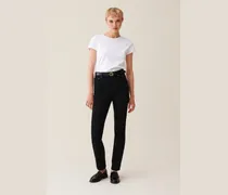 Schwarze Slim-Jeans