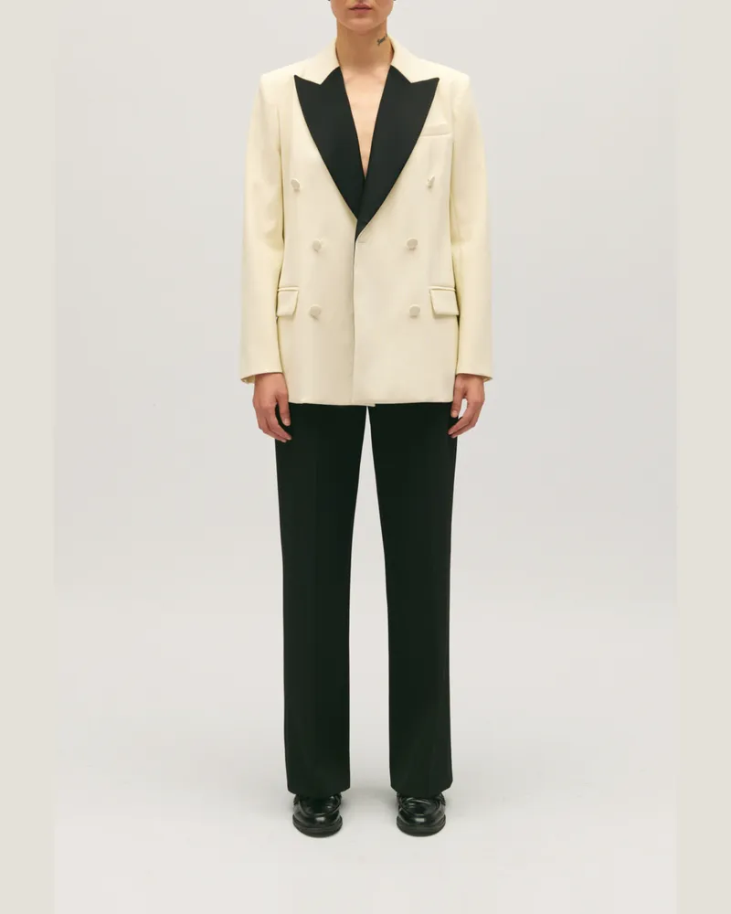Claudie Pierlot Zweifarbiger Blazer Zweifarbig