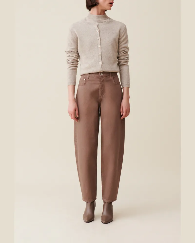 Claudie Pierlot Jeans Luc Mom taupe Marron