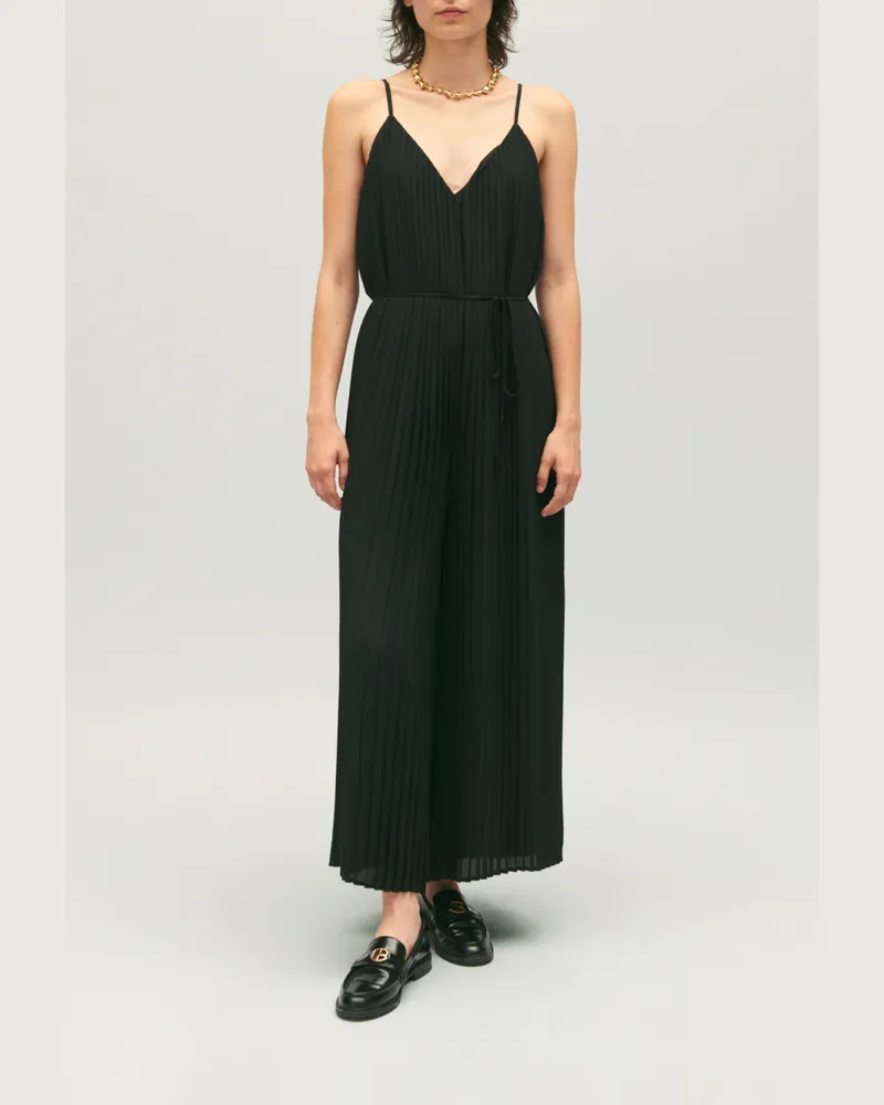 Claudie Pierlot Jumpsuit, schwarz Schwarz
