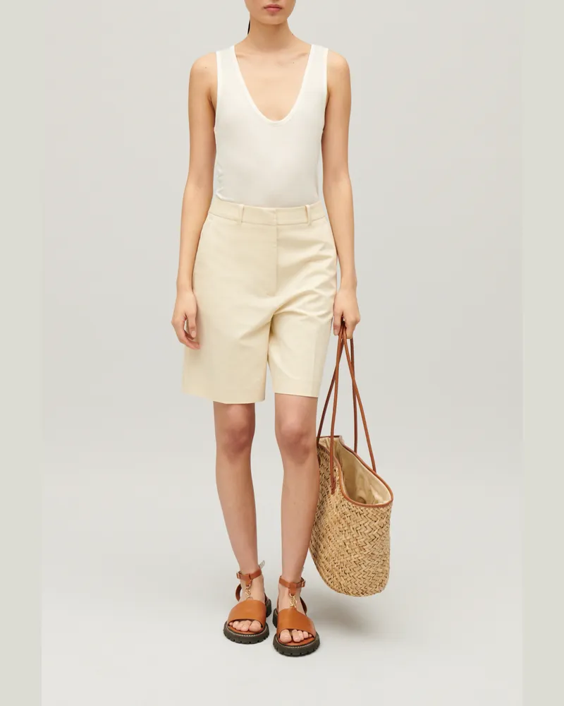 Claudie Pierlot Tanktop Ecru Ecru