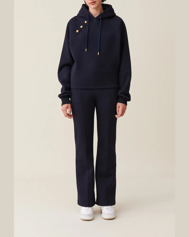 Claudie Pierlot Marineblaue Komforthose Marine