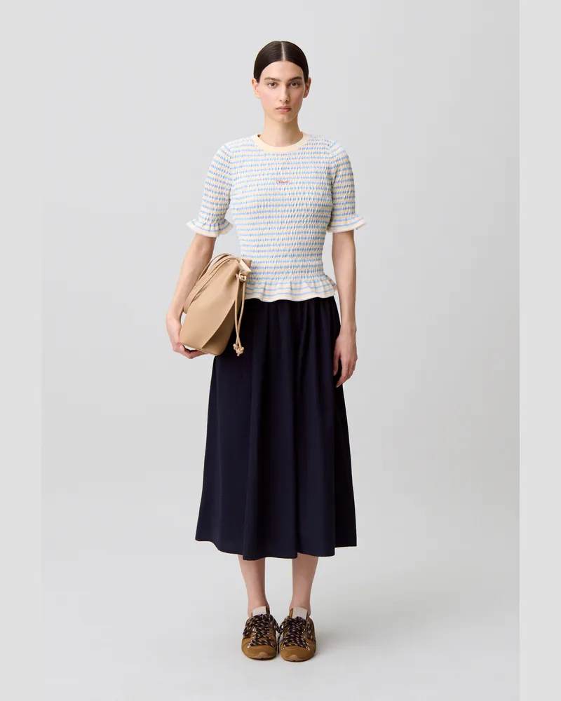 Claudie Pierlot Stricktop Zweifarbig