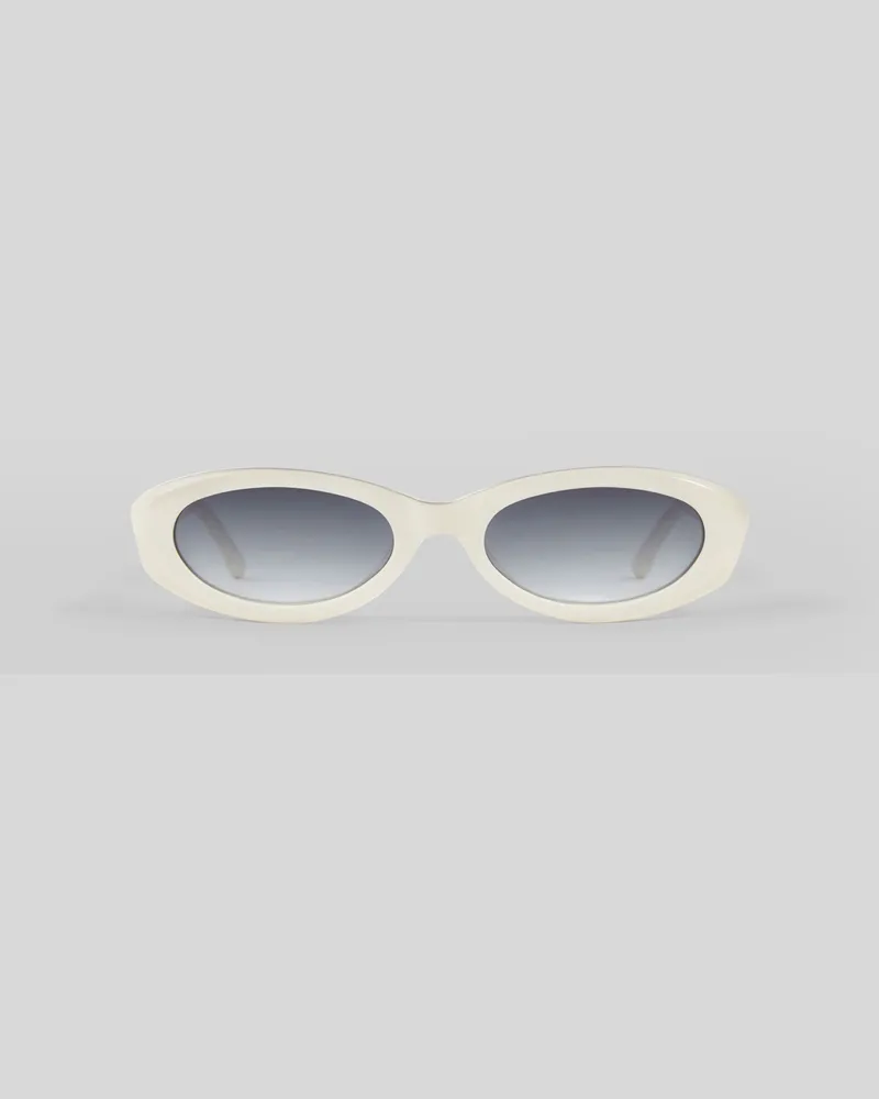 Claudie Pierlot Agatha-Sonnenbrille - Rendel Weiß
