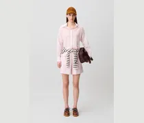 Bluse mit Volants am Rücken